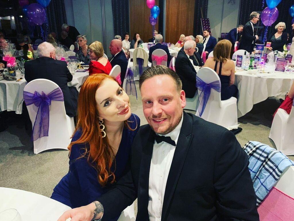 Jane Brooks Law attend the Jacobs Well Appeal Charity Dinner